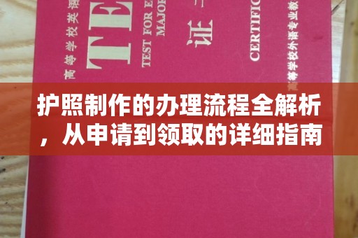 桑珠孜护照制作的办理流程全解析，从申请到领取的详细指南